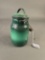 Green banded granite milk jug