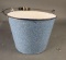 Great blue mottle granite water bucket