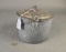 Grey granite covered berry bucket, pail