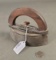 Cast sad iron with wooden handle