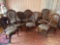 10 piece original matching 1860s parlor set