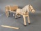 Newer horse and cart