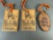 3 early potlatch souvenirs from PFI picnics 1945 and 2 from 1946