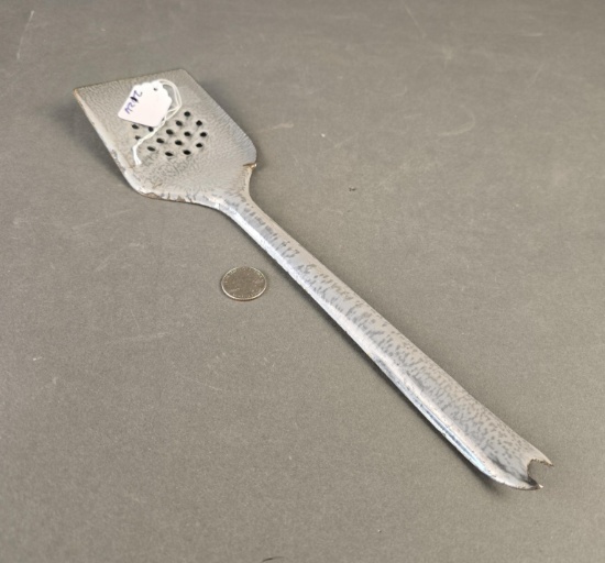 Grey granite spatula