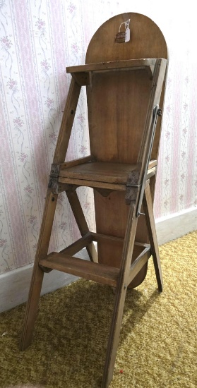 Ironing board step stool