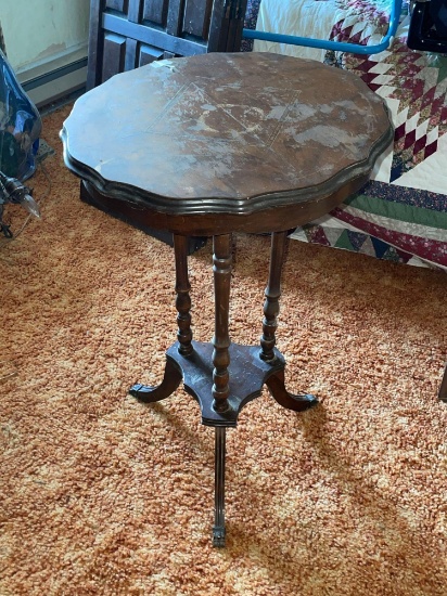 Wood plant stand