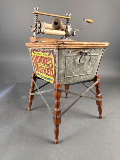 1904 Wonder washing machine complete with Victor wringer