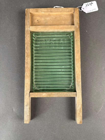 Child's glass wash board
