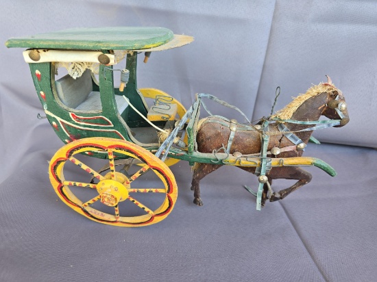 Gypsy cart and horse