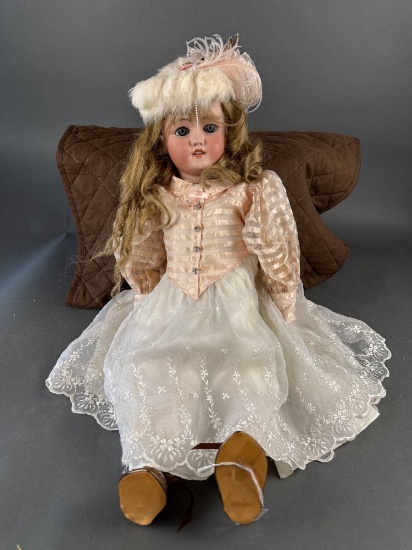 C.M. Bergman Simon and Halbig 13-1/2 bisque doll