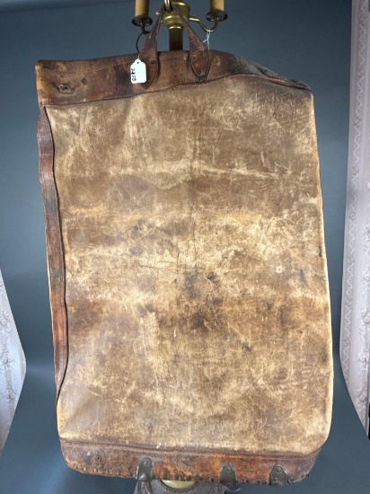Large leather Stage Coach mail bag used on stage from Wallowa to Joseph