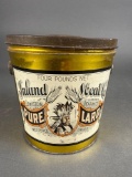 Chief Joseph lard tin 