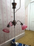 3 light chandelier 1930's
