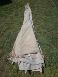 18'+ tipi very heavy canvas, good condition