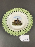 Lewis Clark Normal School souvenir plate