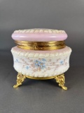 Large wavecrest dresser jar, 1890s