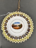 Stites Idaho souvenir plate H.C. Oliver general merchandise