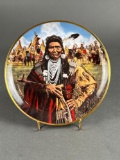 Limited edition Chief Joseph plate