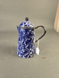 Blue swirl granite coffee