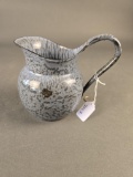 Grey granite milk pitcher