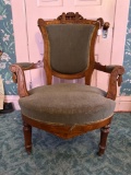 Eastlake arm chair 1880s