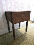 Mahogany drop leaf table