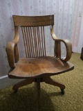 Press back office chair