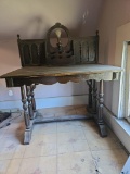 Bank lobby table