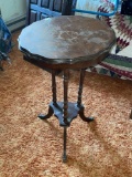 Wood plant stand