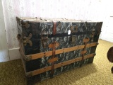 Large steamer trunk