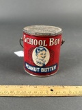 School Boy peanut butter tin, mini
