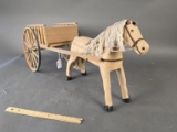Newer horse and cart