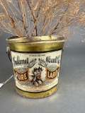 Chief Joseph Lard Tin