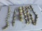Antique brass ankle bells