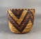 Great Cowlitz basket, finely woveen, 1890s