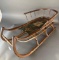 1860-70s childs painted wooden sled