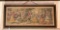 Framed Victorian tapestry