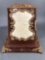 Unique Victorian photo album on stand with a drawer
