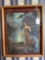 Frank Robert Harper 1920s print Indian Lady in Canoe w/ Moon