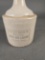 Crock 1 Gallon Advertise Whiskey Jug Lewiston, ID