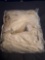 Large bag full of doilies, lace, linen, etc, see photo's