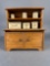Child's Cass Kitchen Cabinet with all original mini tins