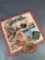 Pillow cover, Native lady by lake, deck of native design cards picture album