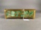 brass and stained glass planter
