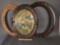 3 convex frames circa 1917 no glass