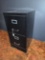 2 drawer metal file case
