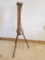 Wooden collapsable clothes drying rack