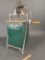 Metal butter churn