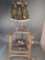 Child's folding chair, skirt and vest Hopalong Cassidy