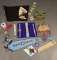 Assorted pieces of beadwork